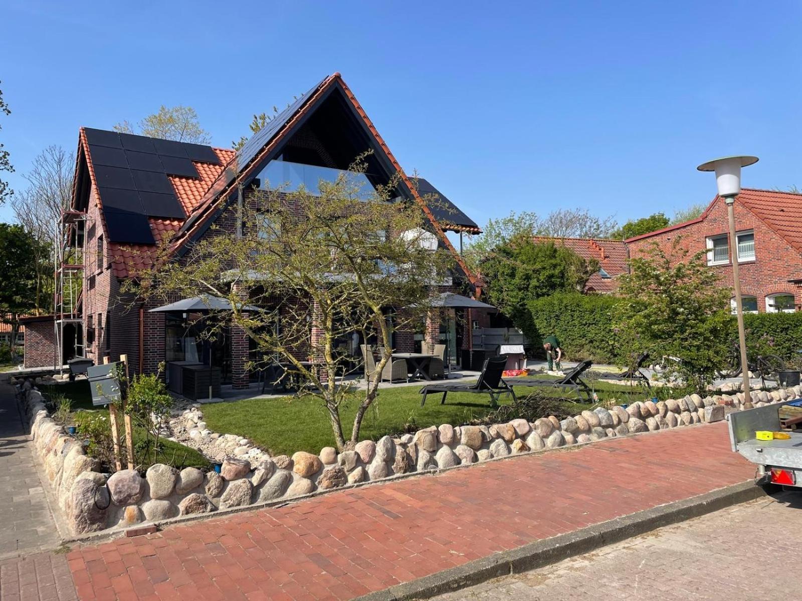 Winkelschiffchen V Im Ortszentrum Juist Bagian luar foto