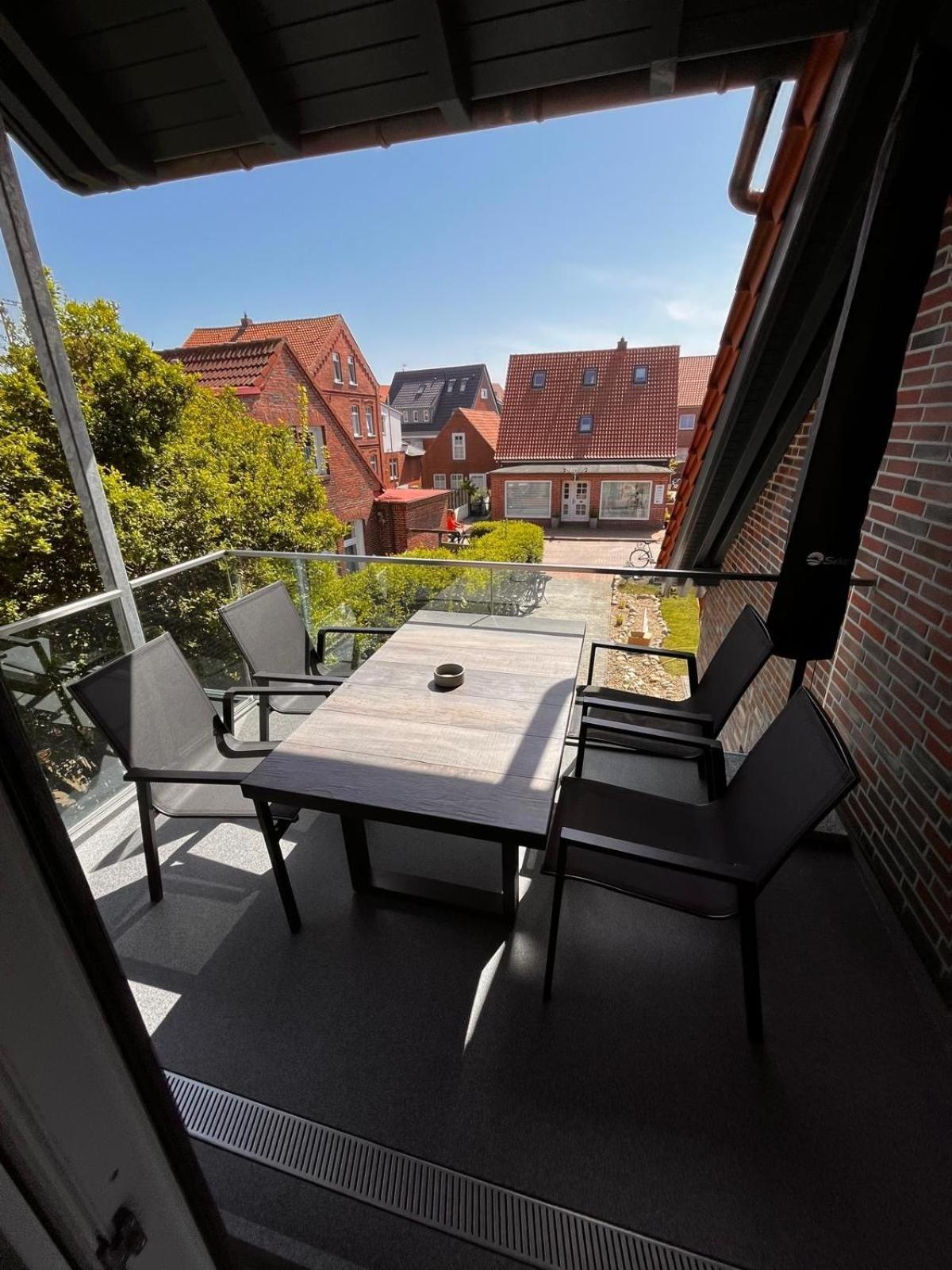 Winkelschiffchen V Im Ortszentrum Juist Bagian luar foto