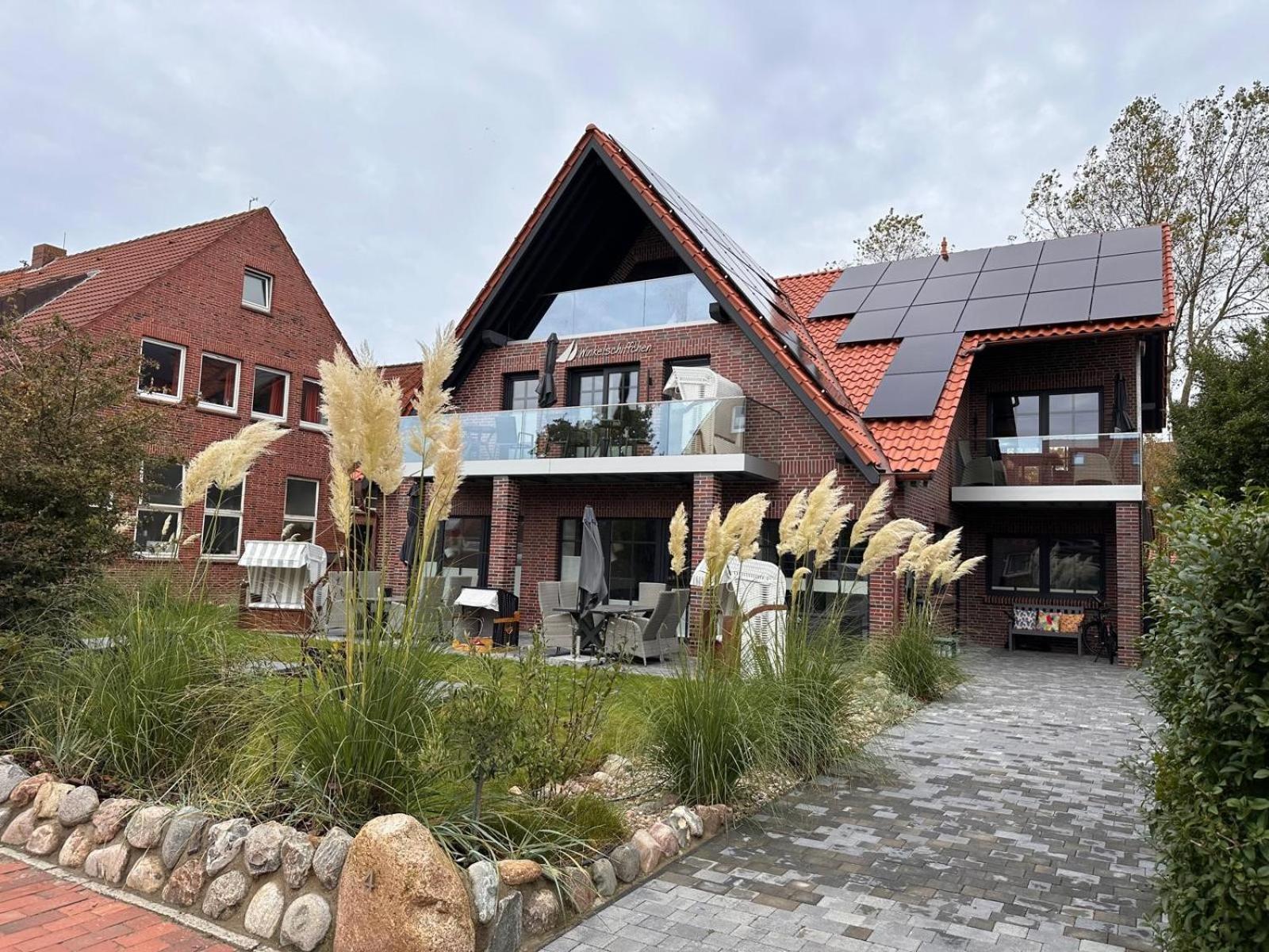 Winkelschiffchen V Im Ortszentrum Juist Bagian luar foto
